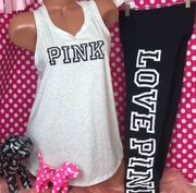 VS Pink legging set