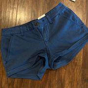 NWT Stretchy Butty Blue Shorties Sz 5