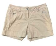 White House Black Market Khaki Shorts Size 2