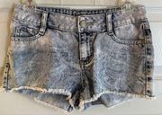 Decree Cutoff Low Rise Jean Shorts Size 3