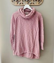 if it were me Long Sleeve Cowl Neck Top Pink Sz Small