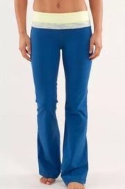 Lululemon  Blue Flare Yoga Pants