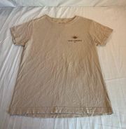 Graphic Tshirt Womens XS Tan Short Sleeve Shirt