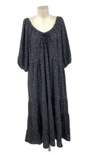 City Chic Emma Polka Dot Maxi Dress Carnival Spot Plus Size 18