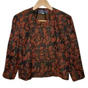 Chalet Blanc Tapestry Jacket Vintage Japanese Designer, size Medium