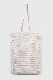 Crochet-Style Tote Bag