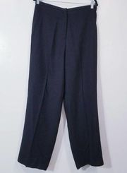 Eileen Fisher Italian Fabric Black High Rise Pants