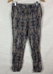 Haute Hippie Womens Camouflage Pull On Pants Size XS Twisted band