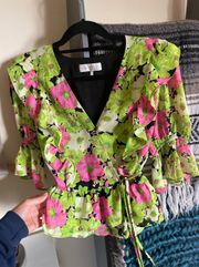 Flower Printed Blouse