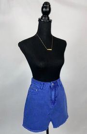 Mini Skirt Denim Bright Blue GB NWT