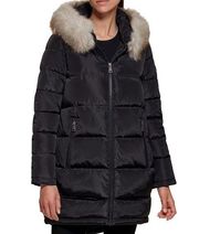 NWT DKNY Women's Cold Weather Outerwear Puffer Jacket Black Small