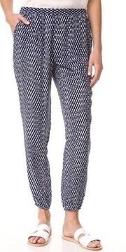 soft joie morley printed pattern joggers pants