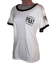 On Fire Wake Pray Slay XL tee