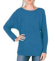 Vila Milano Women’s Size 1X Dolman Sleeves Ribbed Knit Sweater