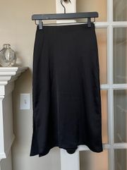 Satin MIDI Skirt 