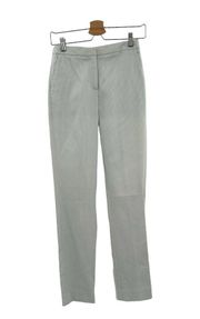 Reiss Harloe Slim Leg Trousers Frosted Mint Gray Size 0