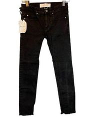 IRO Jeans Women's Size 24 Ajuste Skinny Denim Black NEW