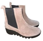 Fly London Women’s Bagu223Fly Oil Suede Taupe Boots Size‎ 41 New In Box