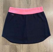 Lauren Active Black And Pink Golf Tennis Skirt Size Small