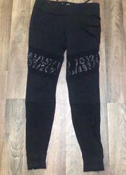 Black Numeric Sports Pants