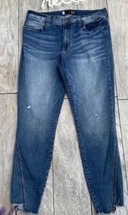 Kut high rise ankle skinny Jeans size 12