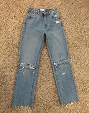 Rolla’s Original High Rise Straight Jeans Size 24