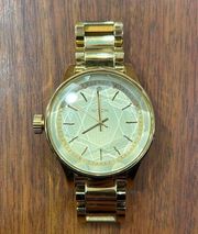 Nixon The Facet Gold Watch