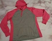 Nike NEW  women's Large gray/pink Thermafit sweatshirt