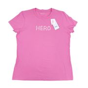 Lady Hagen HERO Pink Ribbon Collection Breast Cancer Awareness Tee Size Large