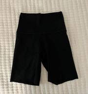 Black Biker Shorts
