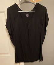 Black Motherhood Maternity Top Size Medium