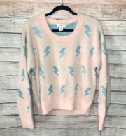 Lightning Bolt Fuzzy sweater 