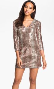 cocktail sequin dress