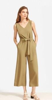 Everlane The Japanese GoWeave Essential Jumpsuit LIKE NEW size 12