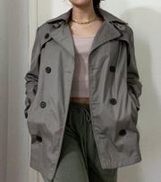 Dark Beige Trench Coat