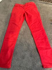 Red Jeggings