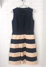 COS Stripe Structured Career Classic Preppy Dress Size EU 36