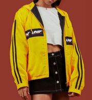 Yellow  Windbreaker