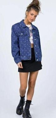 Love Heart Denim Jacket