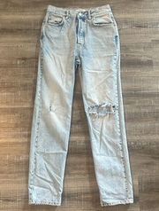 Most Flattering Free People High-Waisted Denim Jeans