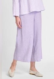 FLAX Sociable Flood - Wide Leg Linen Pants