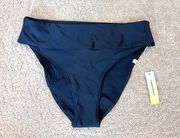 Summersalt Black Bikini Bottom Size 8 NEW NWT
