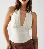 Free People Tops Free People Intimately Retro Babe Halter Style Bodysuit