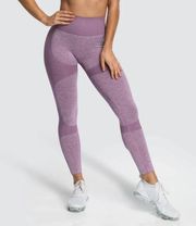 Impact Seamless Leggings Size S - Mauve/Purple