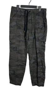 NWT Sanctuary Standard Surplus Camo Crop Cargo Pants Camo Lyocell Size 29