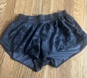 Black Camo Lulu Shorts 