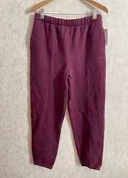 Vans women's large jogger fit sweat pants NWT