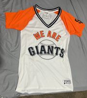 Pink VS sf Giants Jersey 