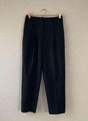 Diane von furstenburg wool pleated trousers size 4