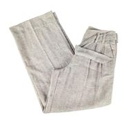 J. Jill Linen Blend High-waisted Wide Leg Paper Bag Pants Genuine Fit Women's 8